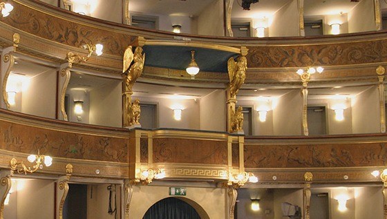 Teatro Sociale, particolare (Foto dal sito ufficiale)