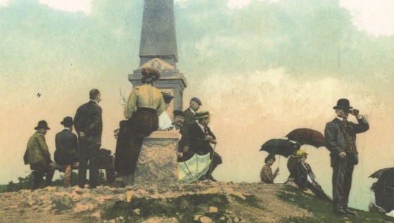 Cima Penegal al Passo della Mendola, cartolina (Collezione F. Bartolini)