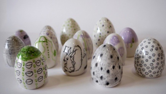 La ceramica in forma di uovo (Foto dal sito ufficiale)