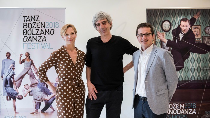 Sharon Booth, Michele Di Stefano ed Emanuele Masi (Foto da comunicato stampa/Foto di Luca Meneghel)