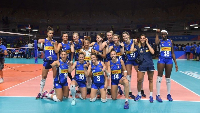 Ritiro della Nazionale femminile di pallavolo in Val di Fiemme, maggio
