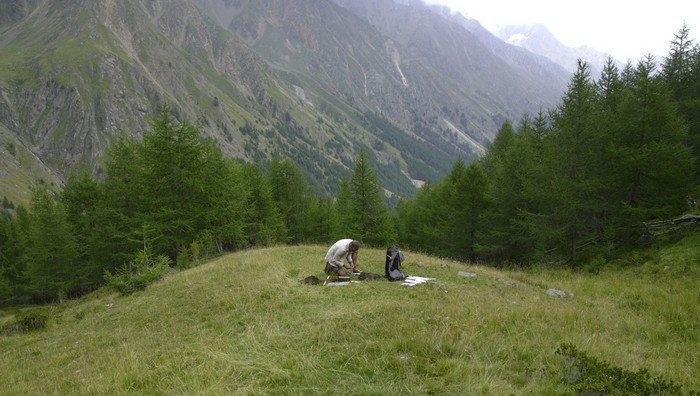 Grabung Schnals, scavi in Val di Fosse 2018 (Foto dal sito ufficiale / © Museo Archeologico dell’Alto Adige / Ph. A. Putzer)