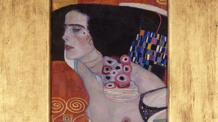 G. Klimt, Giuditta II (dettaglio), 1909, Fond. Musei Civici di Venezia, Galleria Internaz. d'Arte Moderna di Ca' Pesaro