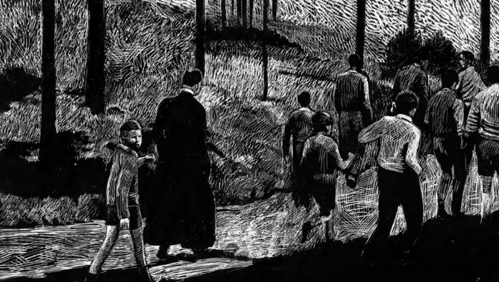 Particolare da locandina (Foto dal sito ufficiale / Illustrazione di Simone Massi)