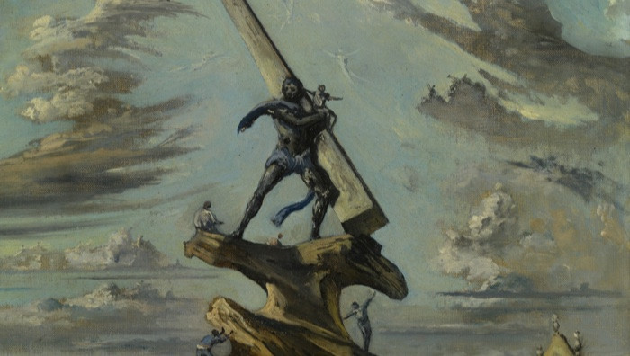 Eugene Berman, Apotheose de Lorenzo Bernini, 1940, Collection of Alexander Kuznetsov and Pavel Meliakov