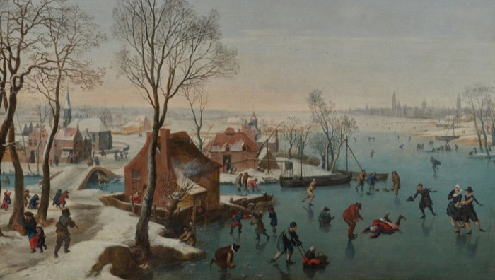 Jan Wildens, Pattinatori su ghiaccio – gennaio 1615, Genova, Palazzo Rosso (Foto da sito ufficiale)