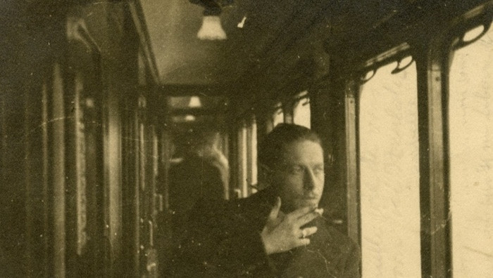 Adalberto Libera al ritorno dal Deutscher Werkbund di Stoccarda, settembre 1927
