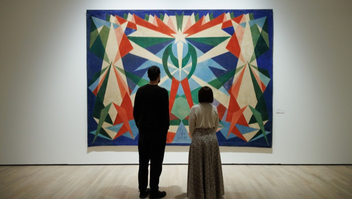 - (Giacomo Balla, Cartolina Futurista, 1915-1920, Collezione Laura Biagiotti / particolare)