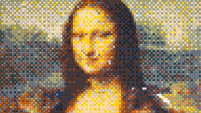 Ai Weiwei, Mona Lisa Smeared in Cream, 2024, Courtesy Ai Weiwei Studio e Galleria Continua